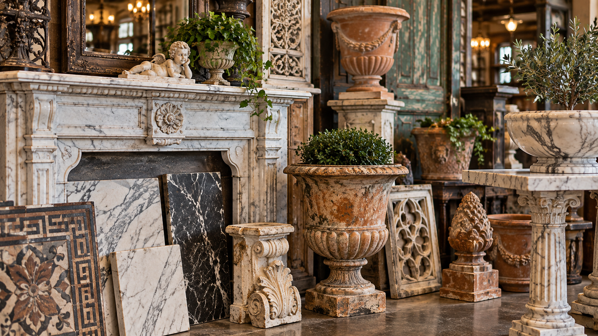 Marble and Terra Cotta
